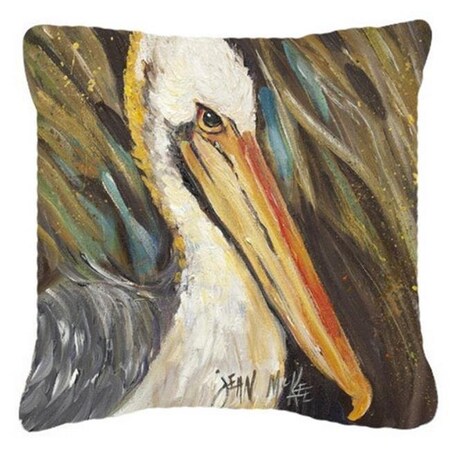 Carolines Treasures Carolines Treasures JMK1216PW1818 Pelican Lookin West Canvas Fabric Decorative Pillow JMK1216PW1818